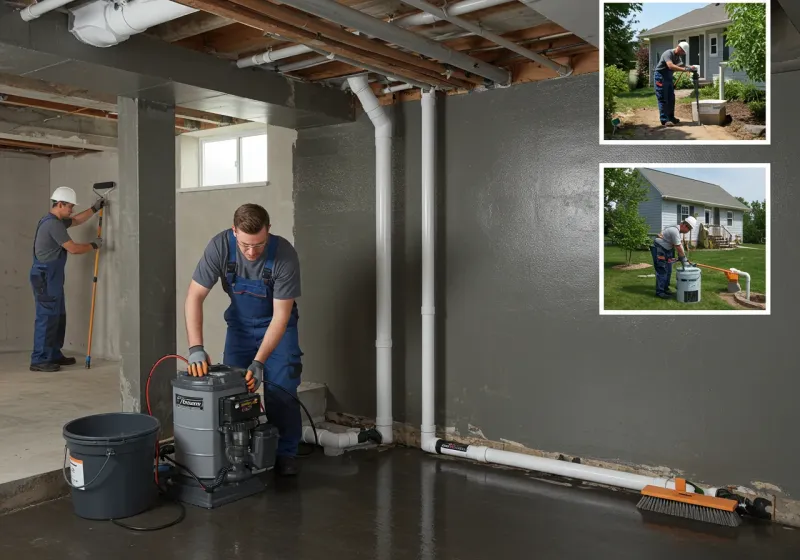 Basement Waterproofing and Flood Prevention process in Camden County, GA